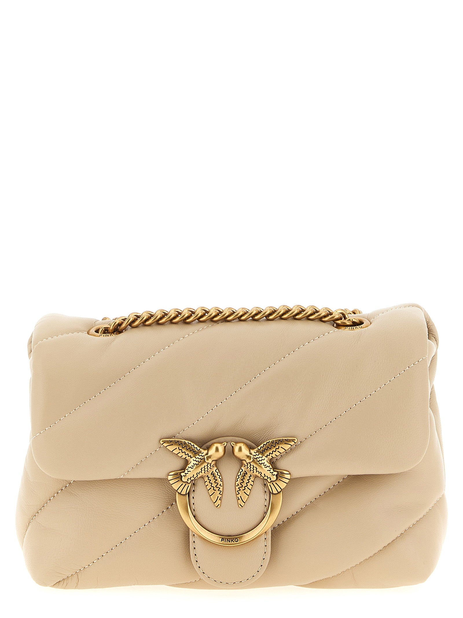 Pinko Pinko Mini Love Puff Crossbody Bag