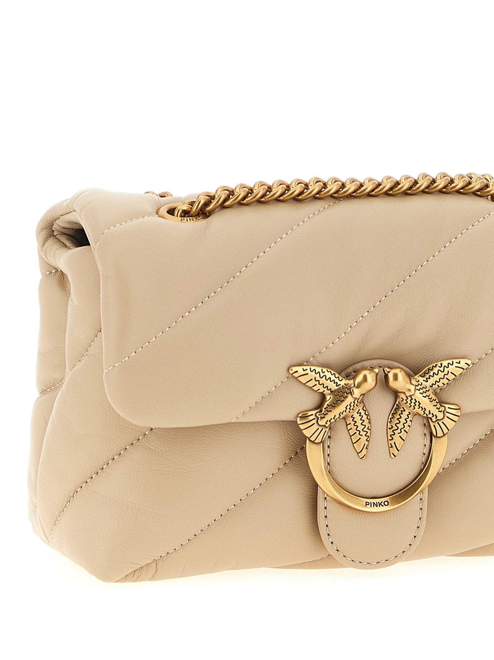 Pinko Pinko Mini Love Puff Crossbody Bag