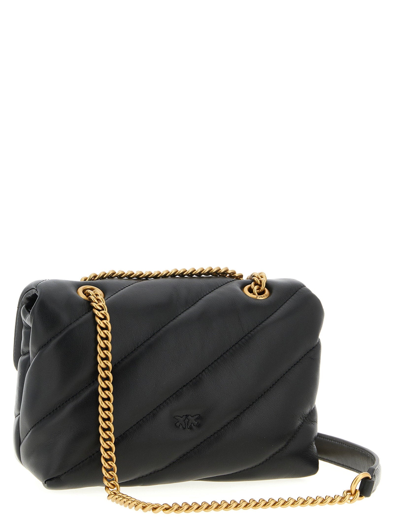 Pinko Pinko Mini Love Puff Crossbody Bag
