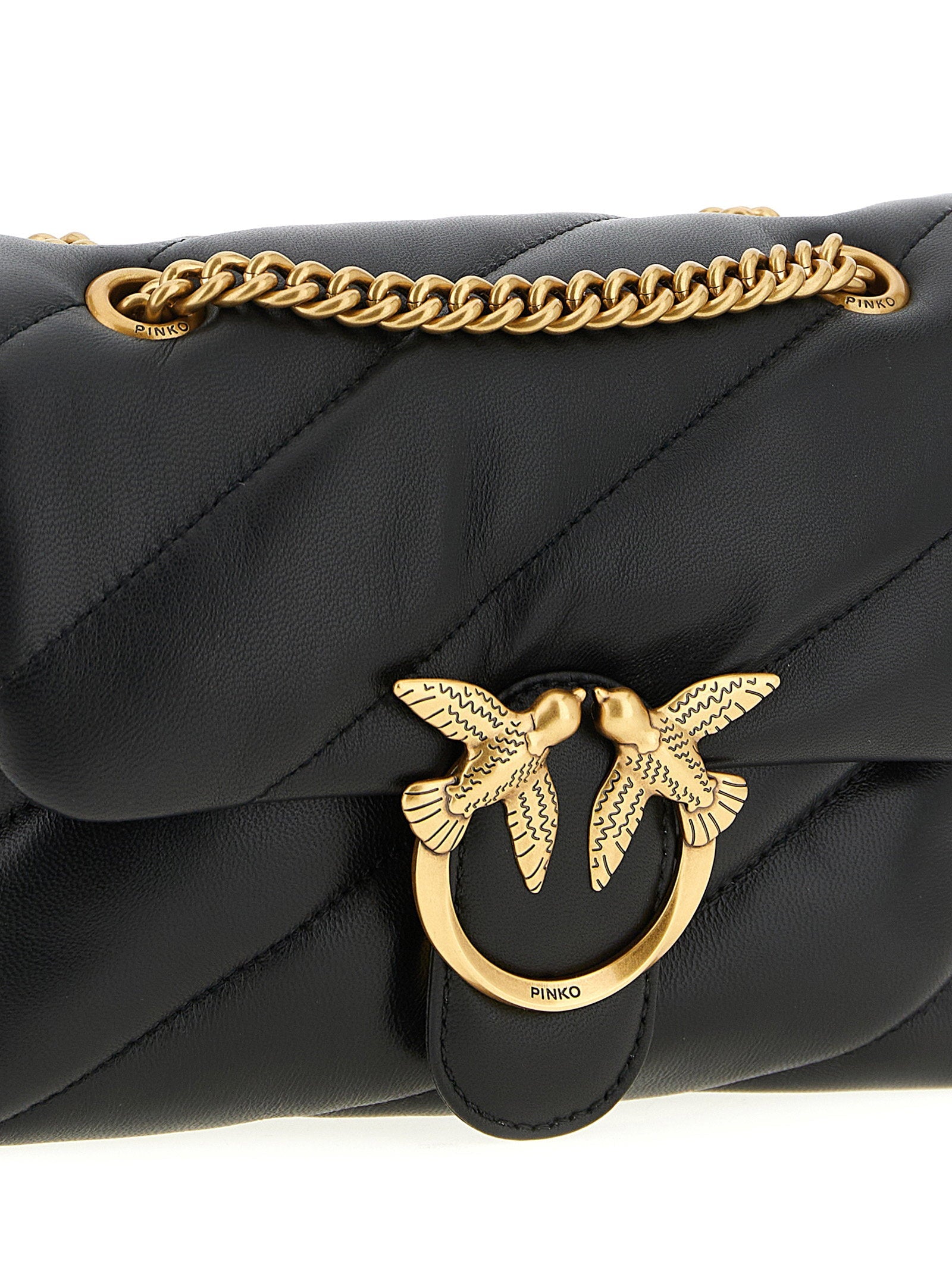 Pinko Pinko Mini Love Puff Crossbody Bag