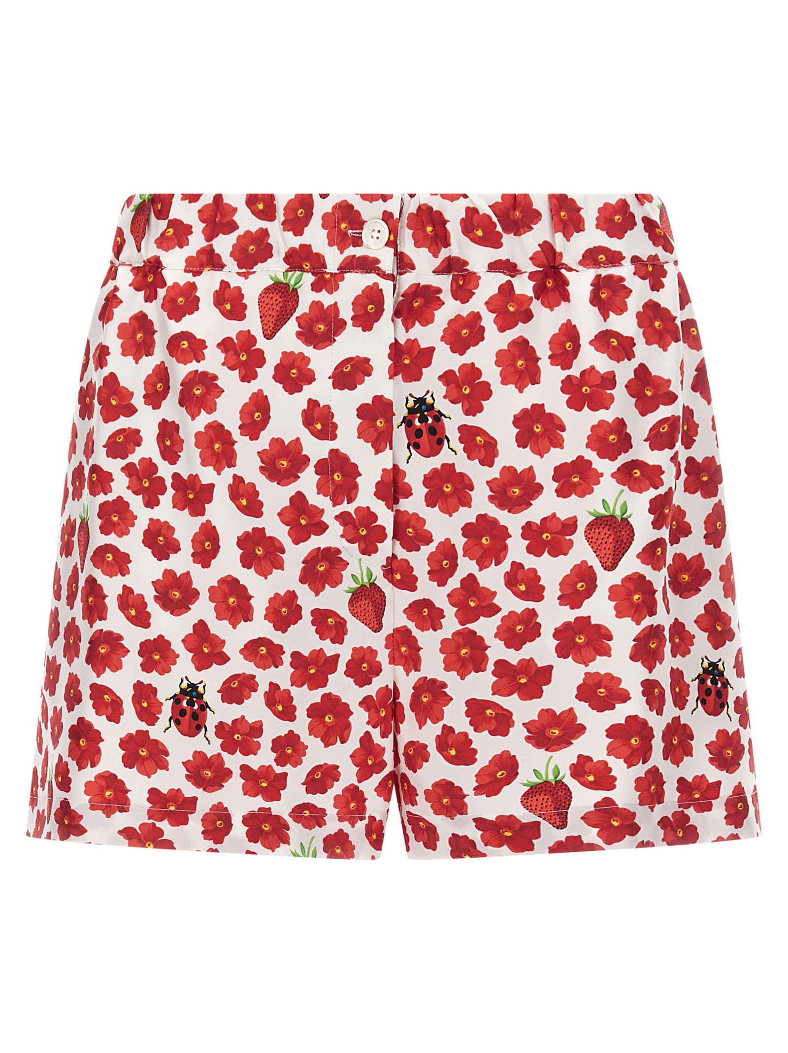 Versace Versace Strawberry Garden Shorts