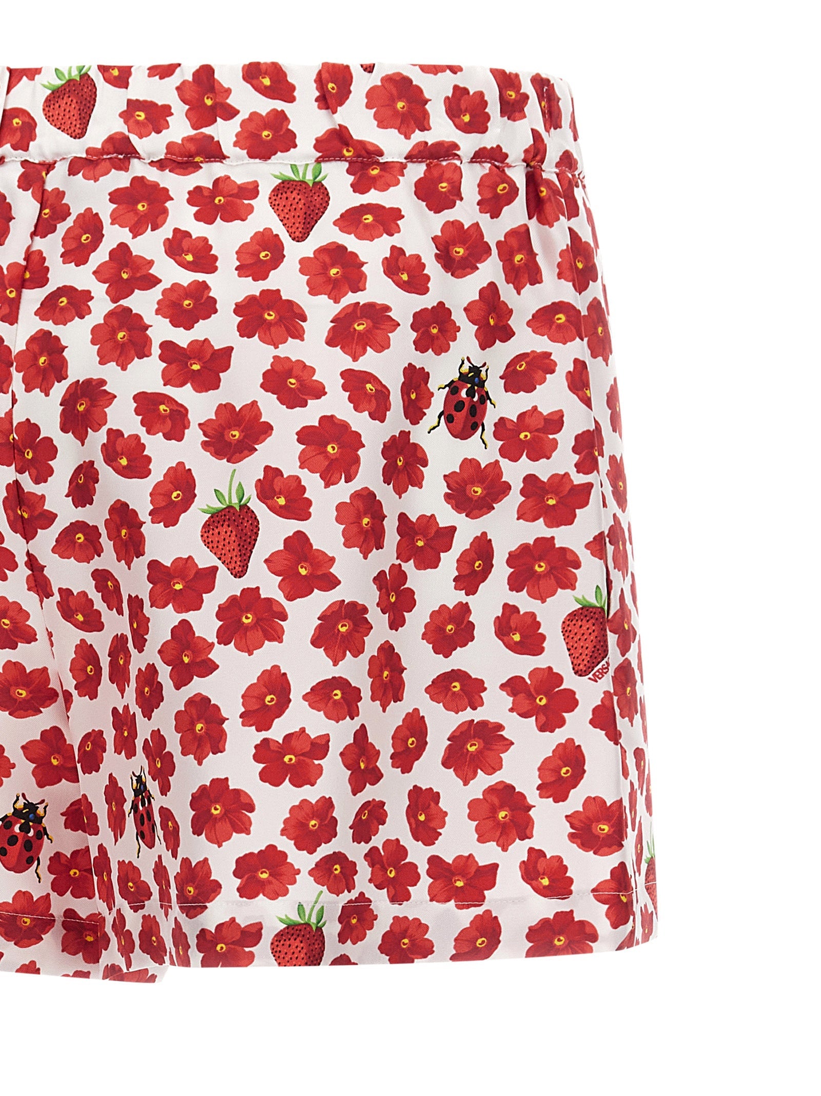 Versace Versace Strawberry Garden Shorts