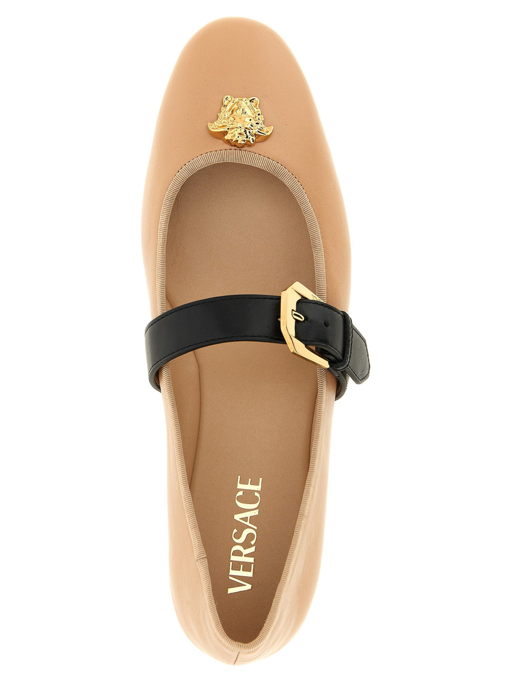 Versace Versace La Medusa Ballet Flats