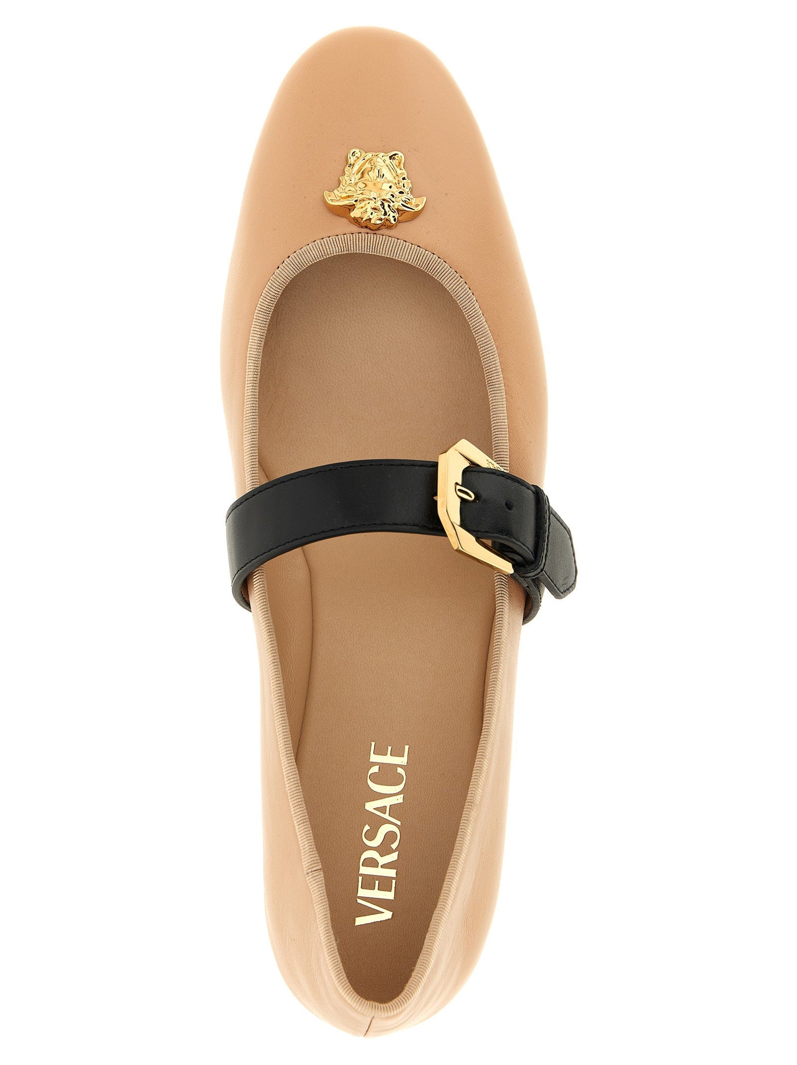 Versace Versace La Medusa Ballet Flats