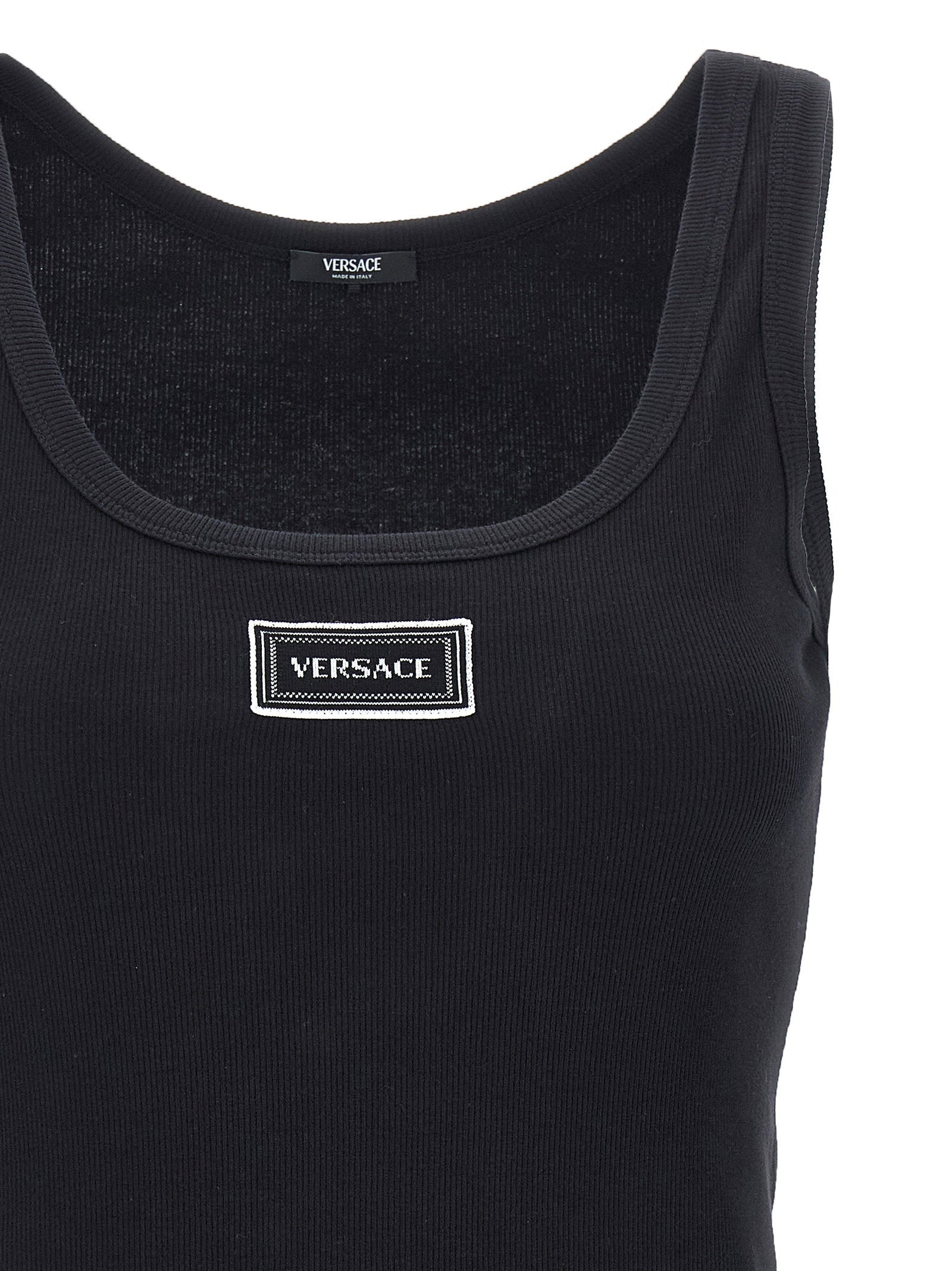 Versace Versace 90s Vintage Logo Tank Top