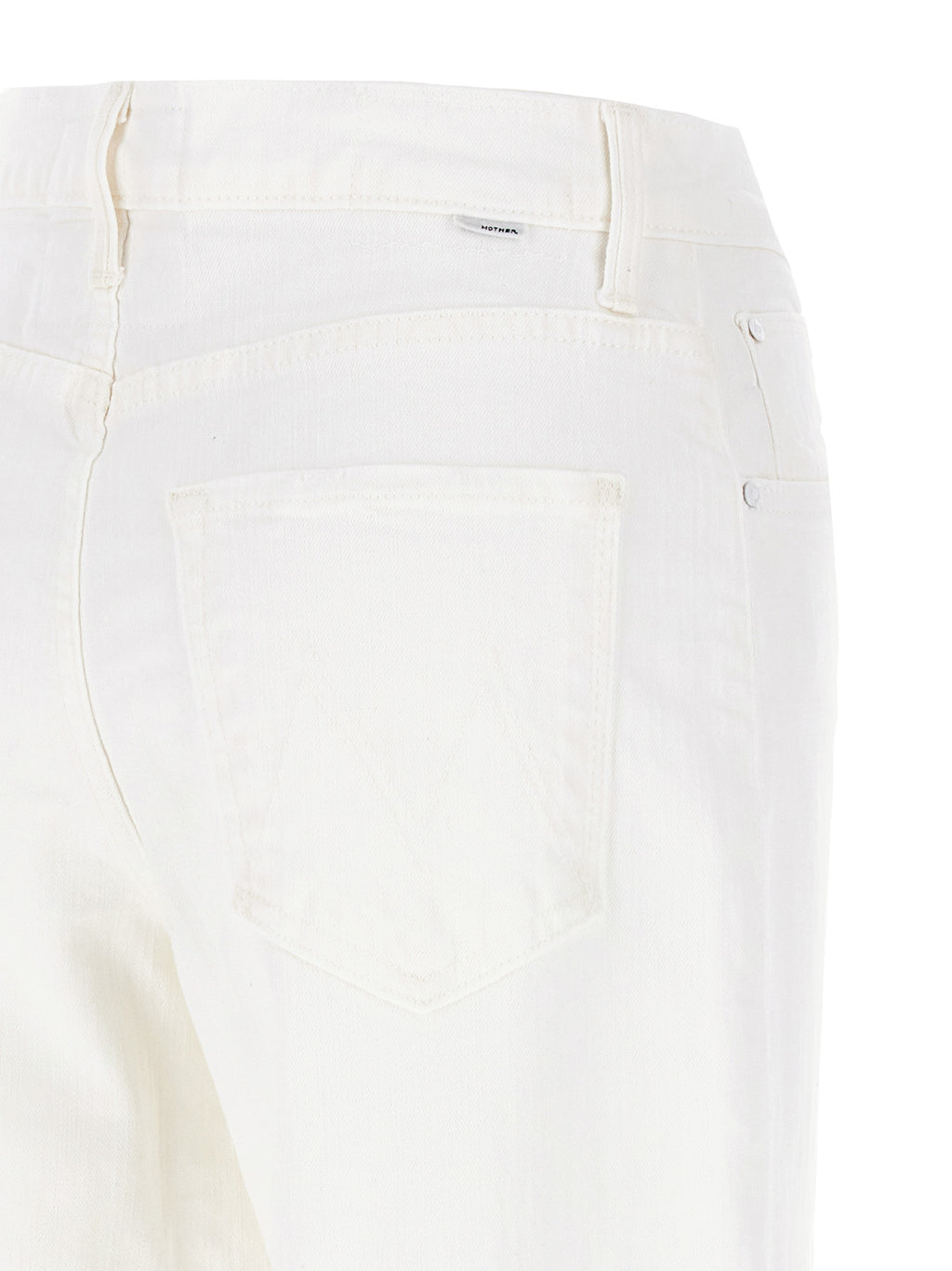 Mother The Spinner Zip Sneak Jeans