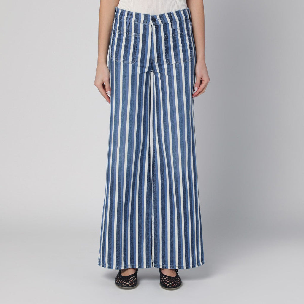 Mother Mother Jeans The Patch Pocket Twister Sneak striped