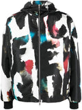 Alexander McQueen Alexander McQueen Graffiti-print Hooded Windbreaker