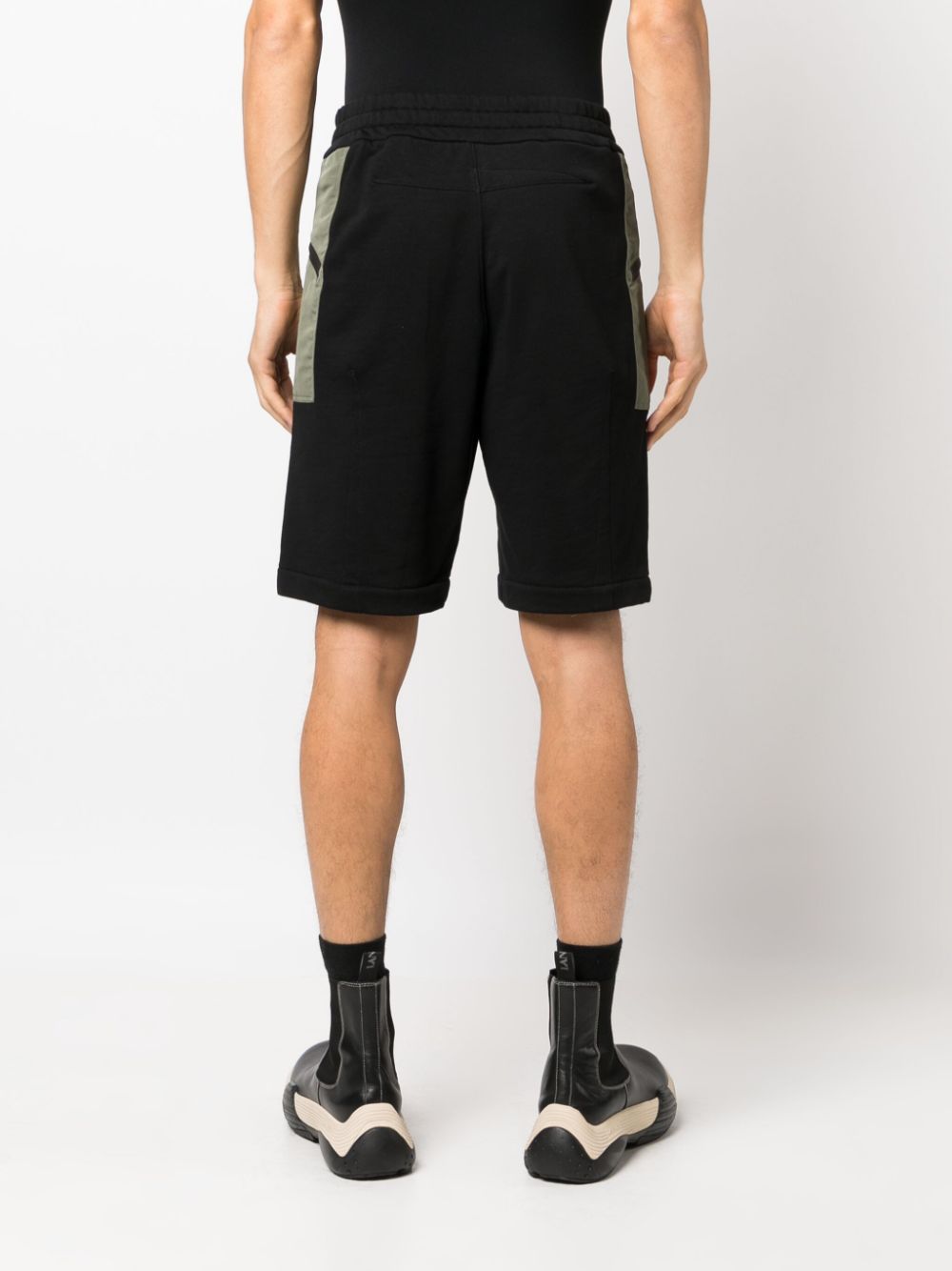 Alexander McQueen Alexander McQueen two-tone Elasticated Track Shorts