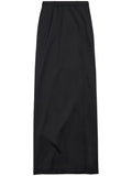 Balenciaga Balenciaga slit tailored maxi skirt