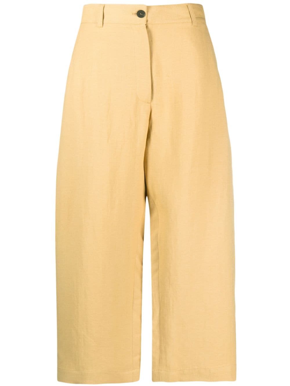 Studio Nicholson PRE Studio Nicholson Pre Conscious Criteria page Wide leg cropped cotton trousers