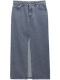 Filippa K Filippa K Conscious Criteria page Slit denim long skirt