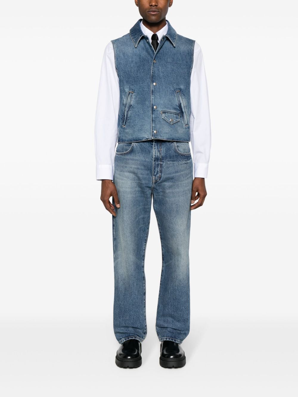 Givenchy Givenchy Denim cotton vest