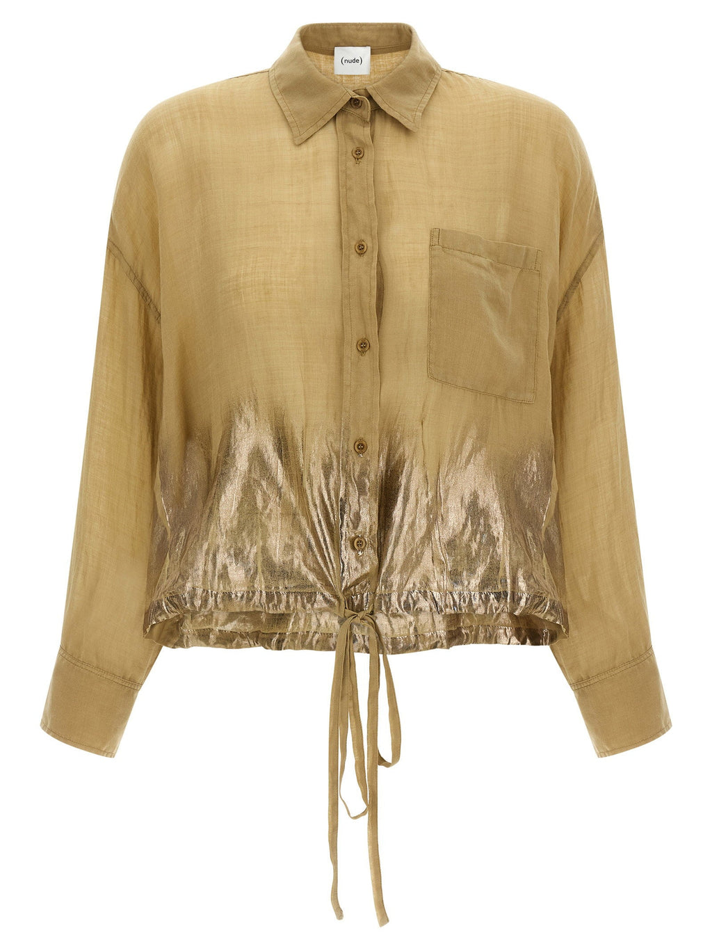 Nude Nude Linen Blend Shirt