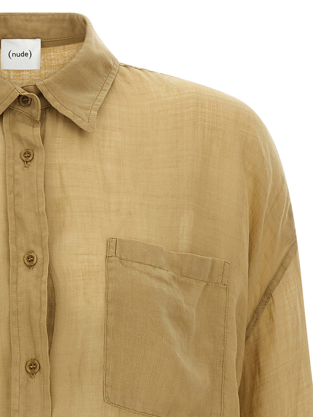 Nude Nude Linen Blend Shirt