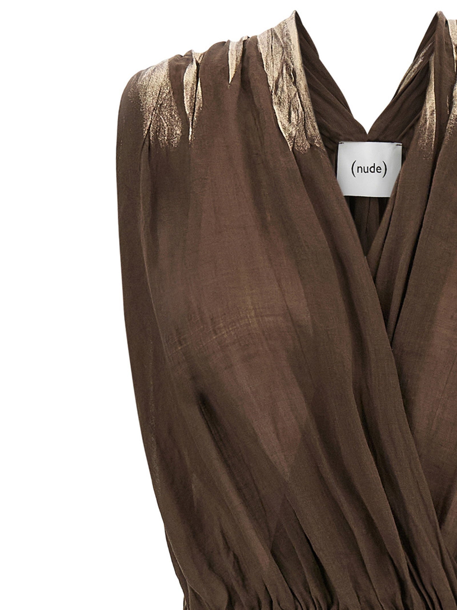 Nude Nude Linen Blend Dress