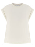 Nude Nude Curled Sleeve T-shirt