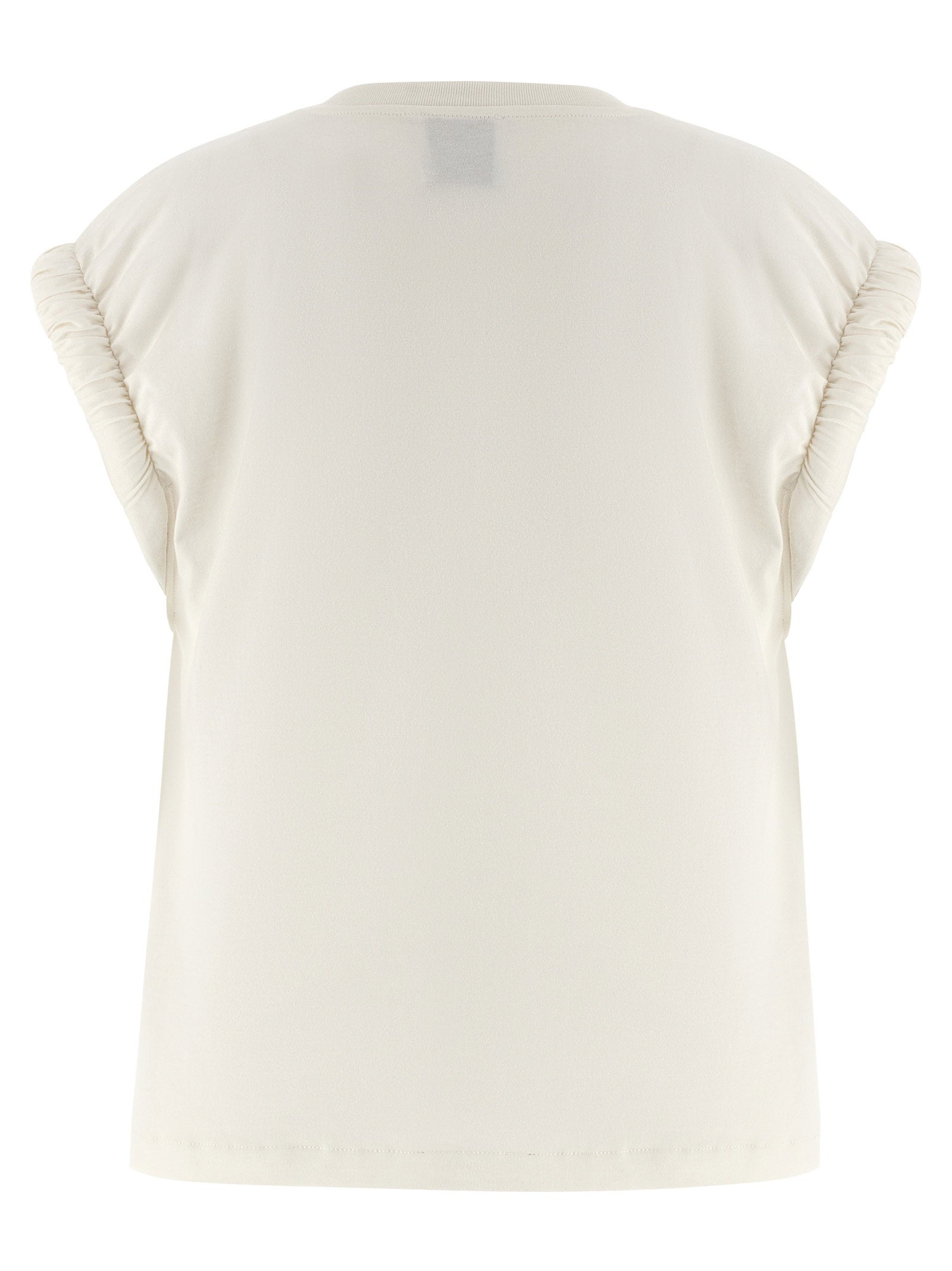 Nude Nude Curled Sleeve T-shirt