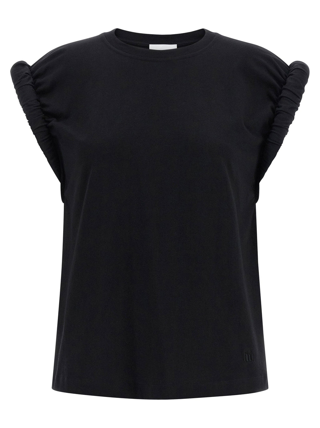 Nude Nude Curled Sleeve T-shirt