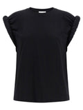Nude Nude Curled Sleeve T-shirt