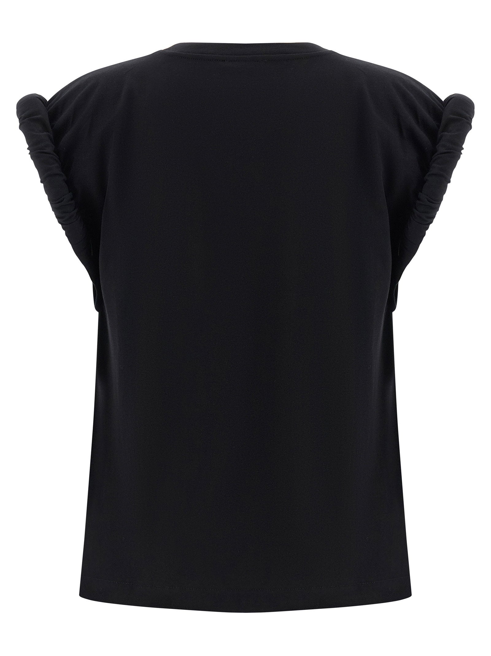 Nude Nude Curled Sleeve T-shirt
