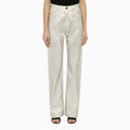 ROTATE Birger Christensen ROTATE Birger Christensen Silver pants in organic denim