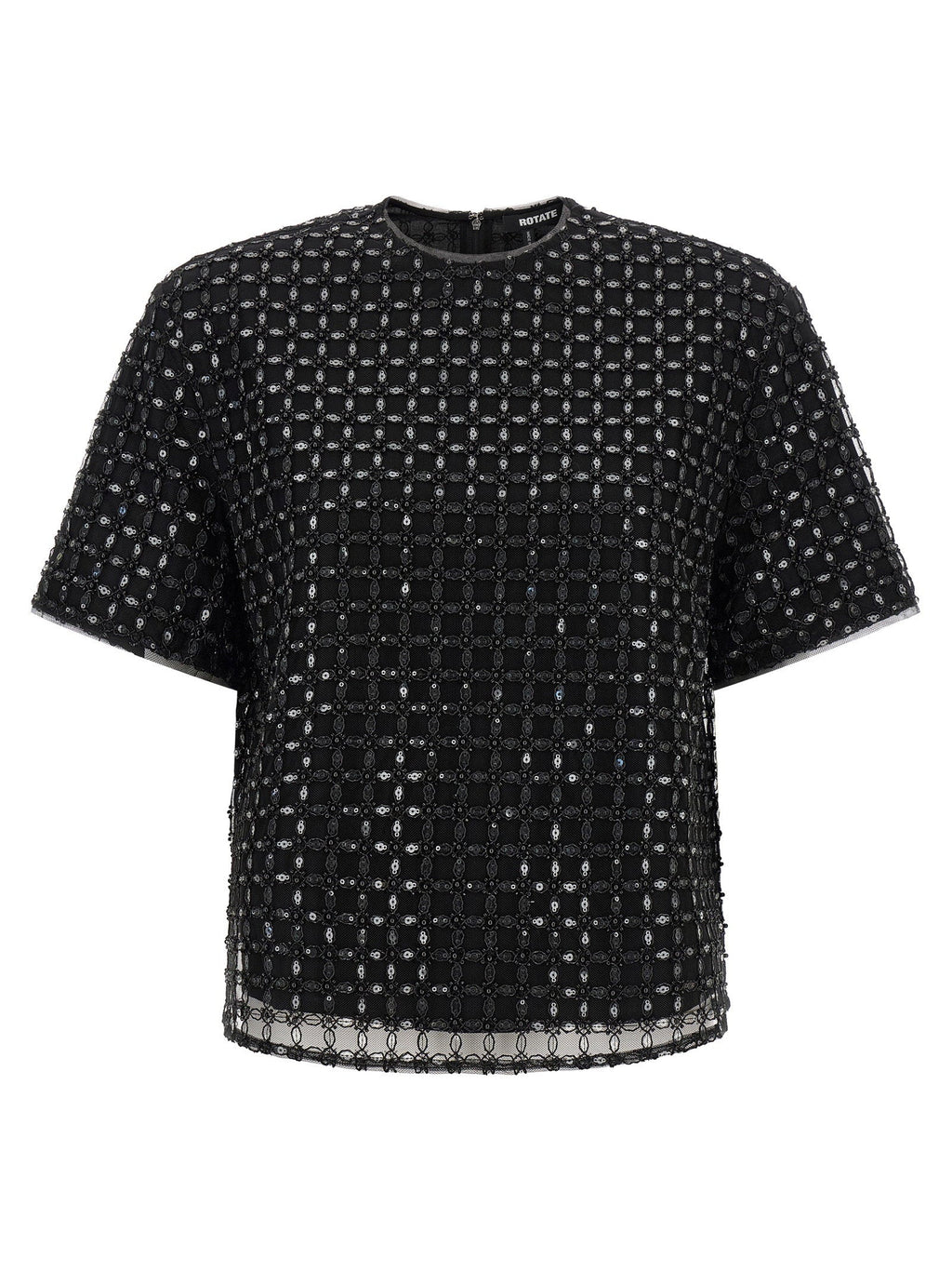 Rotate Birger Christensen Rotate Birger Christensen Beaded Oversize Top