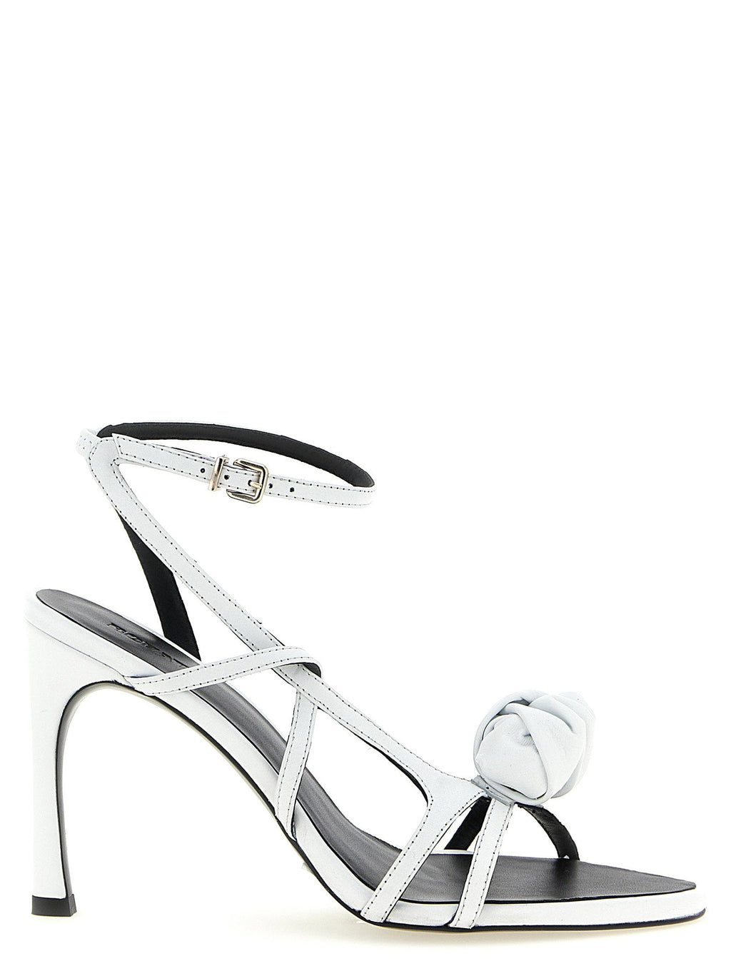 Rotate Birger Christensen Rotate Birger Christensen Leather Knot Sandals