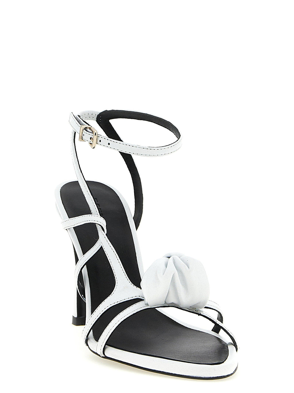 Rotate Birger Christensen Rotate Birger Christensen Leather Knot Sandals
