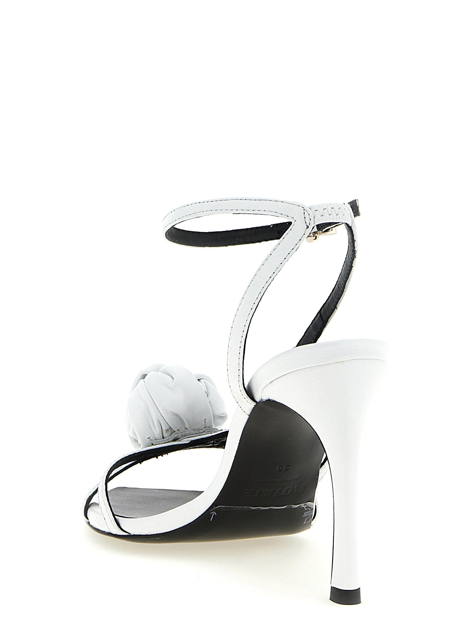 Rotate Birger Christensen Rotate Birger Christensen Leather Knot Sandals