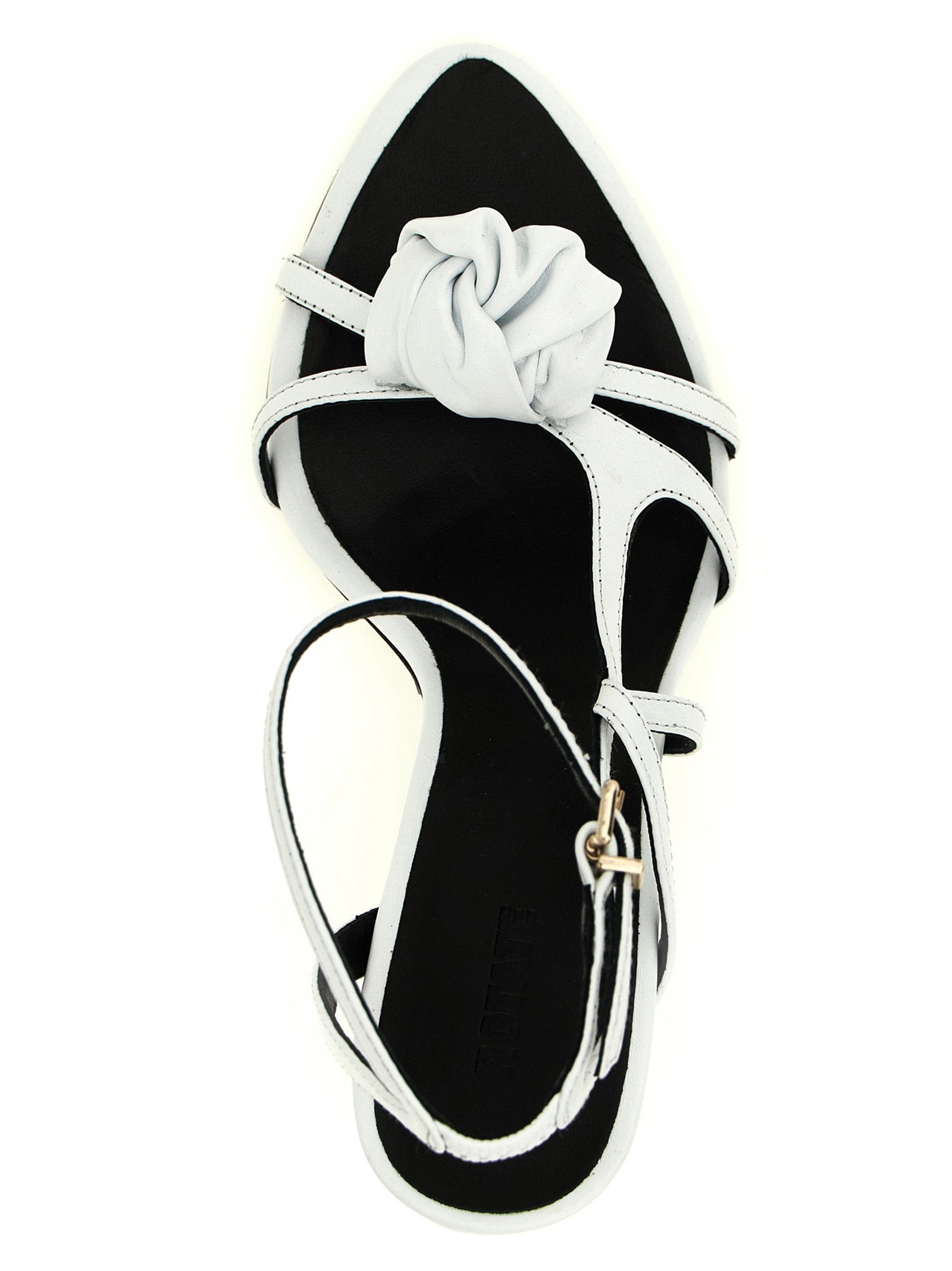 Rotate Birger Christensen Rotate Birger Christensen Leather Knot Sandals