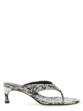 Rotate Birger Christensen Rotate Birger Christensen Snake Leather Mules