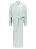 Rotate Birger Christensen Rotate Birger Christensen Ruched Long Dress