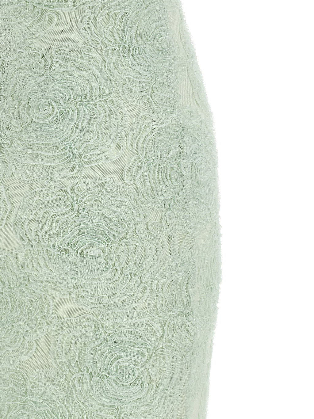 Rotate Birger Christensen Rotate Birger Christensen Flower Mesh Flounce Dress