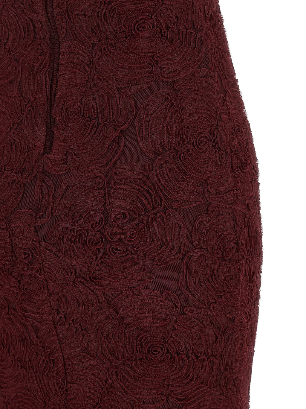 Rotate Birger Christensen Rotate Birger Christensen Flower Mesh Flounce Dress
