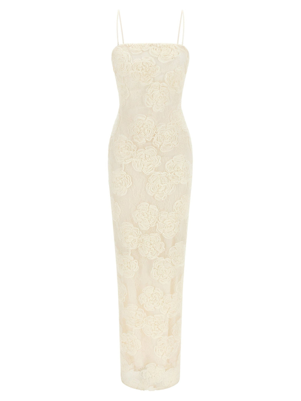 Rotate Birger Christensen Rotate Birger Christensen Flower Mesh Tube Dress