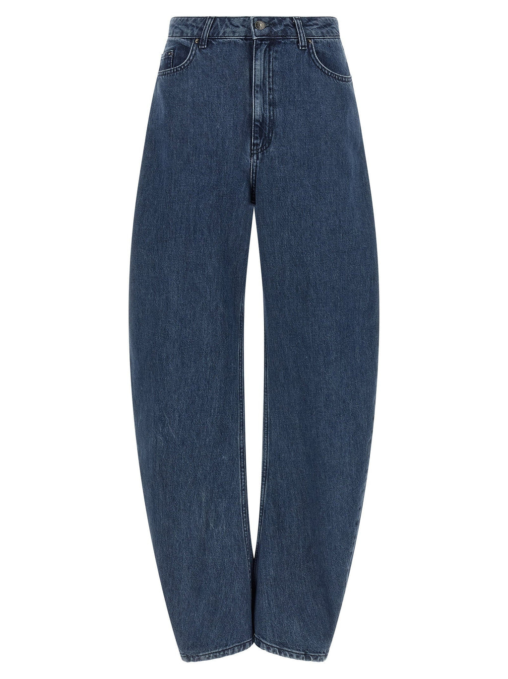 Rotate Birger Christensen Rotate Birger Christensen Draped Barrel Leg Jeans