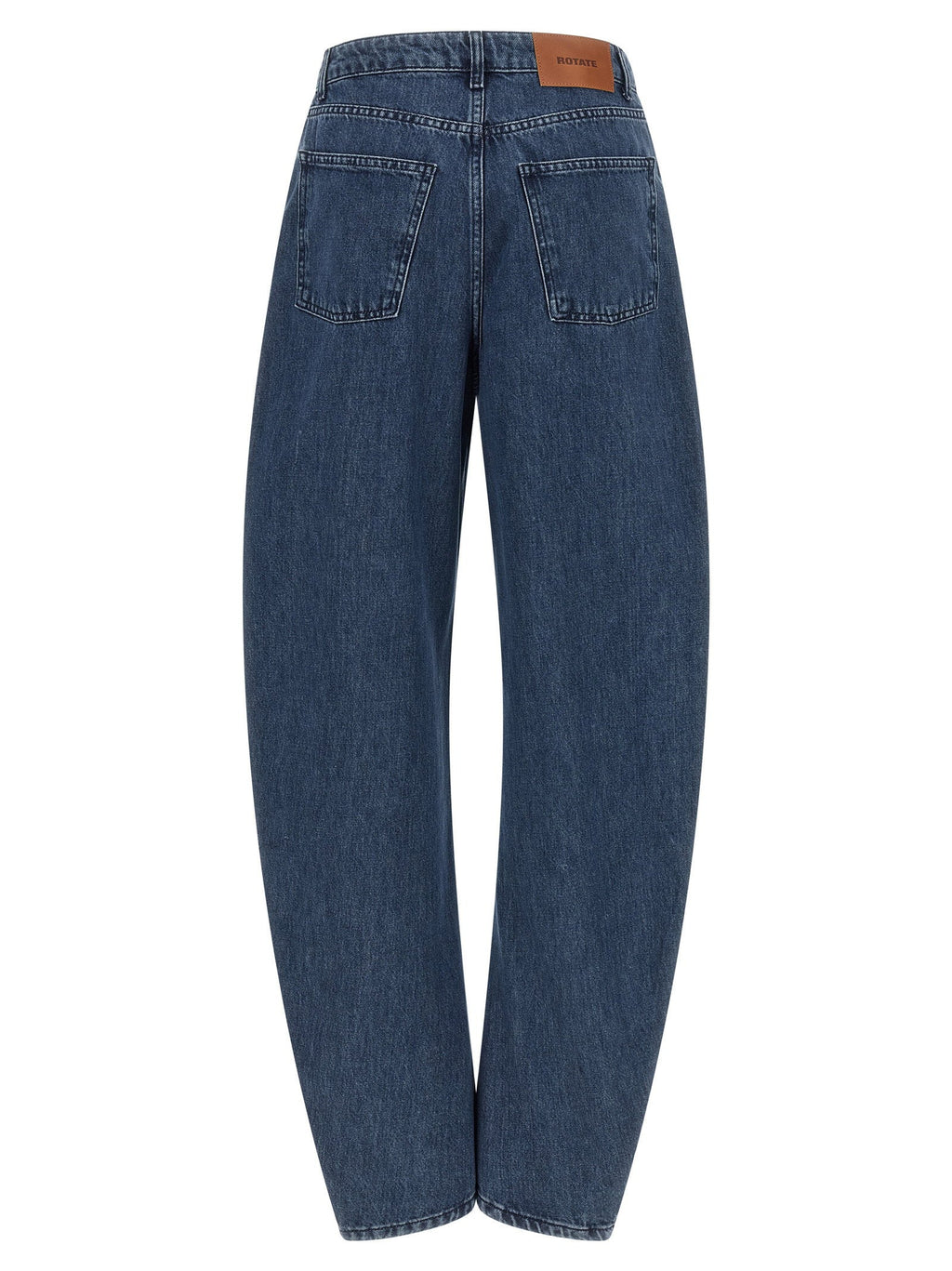 Rotate Birger Christensen Rotate Birger Christensen Draped Barrel Leg Jeans