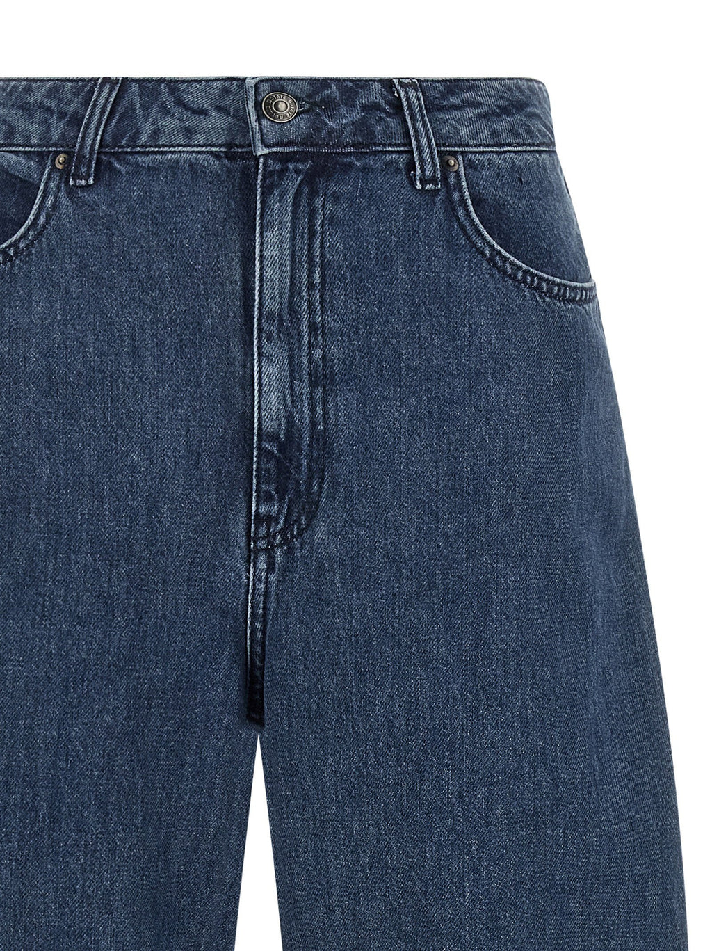Rotate Birger Christensen Rotate Birger Christensen Draped Barrel Leg Jeans