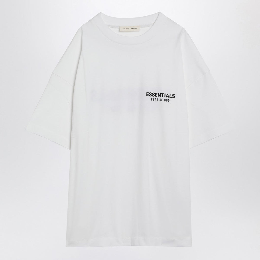 Fear of God Essentials Fear of God Essentials White cotton T-shirt with logo