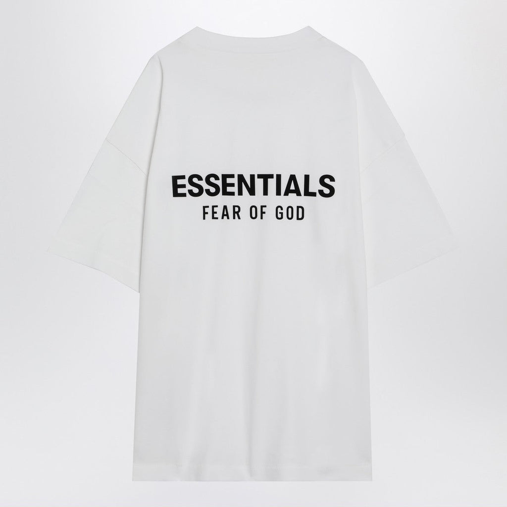 Fear of God Essentials Fear of God Essentials White cotton T-shirt with logo