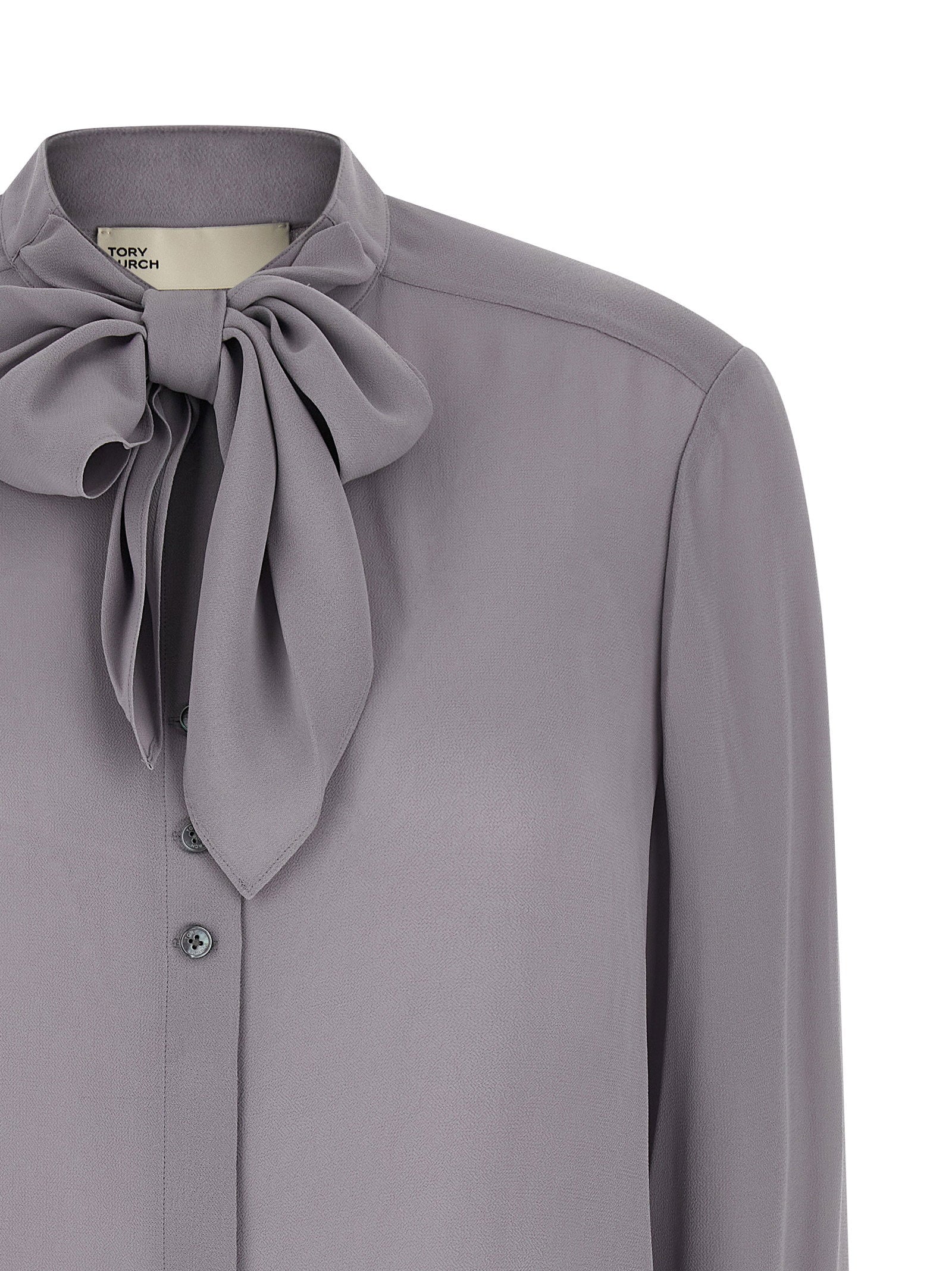 Tory Burch Tory Burch Georgette Bow Blouse