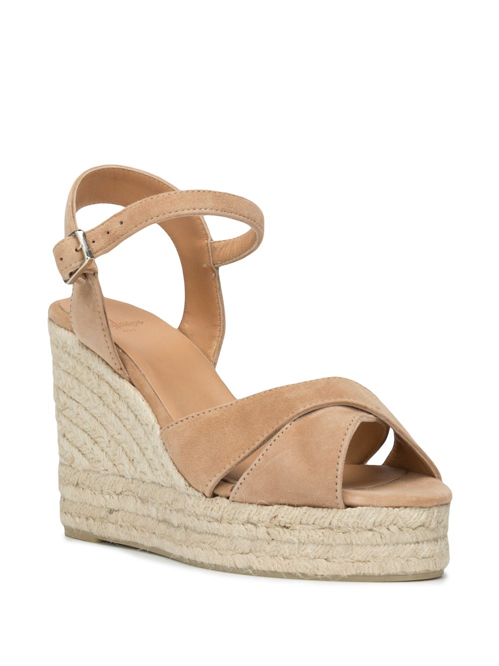 Castañer Castañer Blaudell suede wedge sandals
