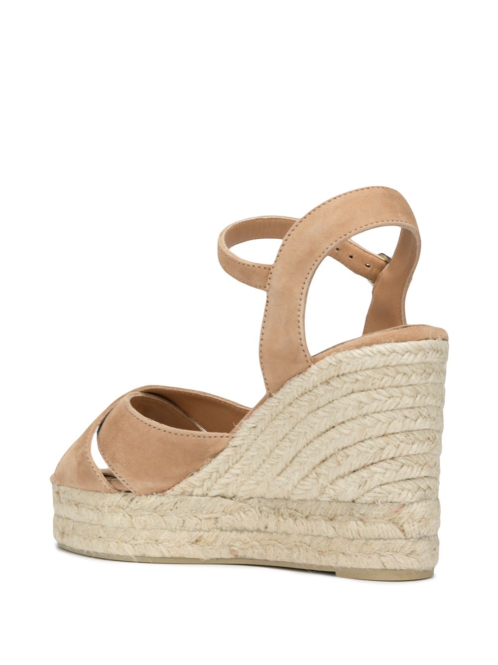 Castañer Castañer Blaudell suede wedge sandals