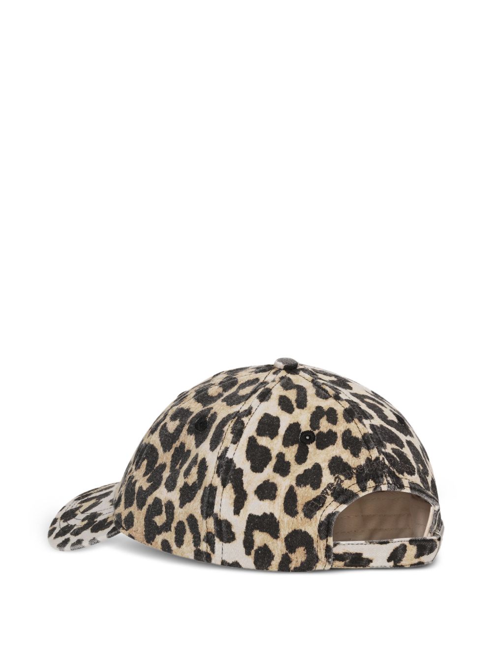 Ganni Ganni Leopard Cap
