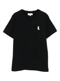 Maison Kitsuné Cotton T-shirt with fox embroidery