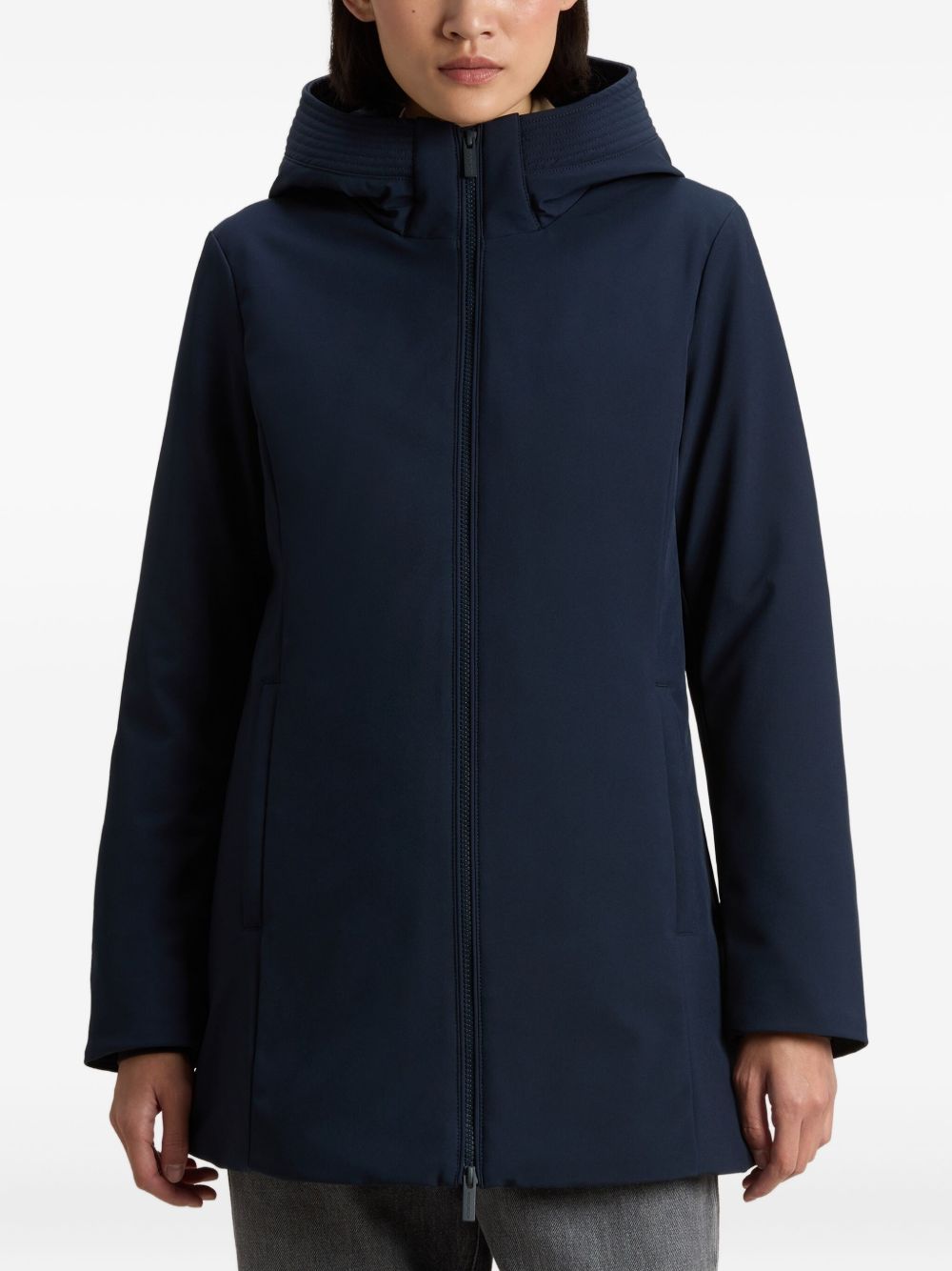 Woolrich Woolrich ELASTANE|94% POLYESTER 6% ELASTANE Midi parka coat