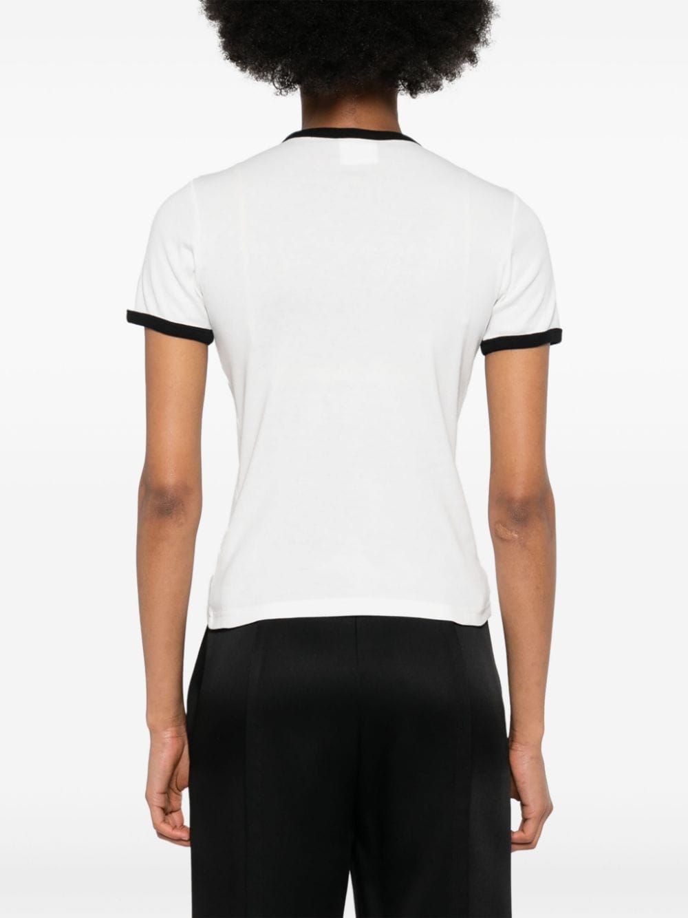 Courreges Pre Courreges Pre Logo cotton t-shirt
