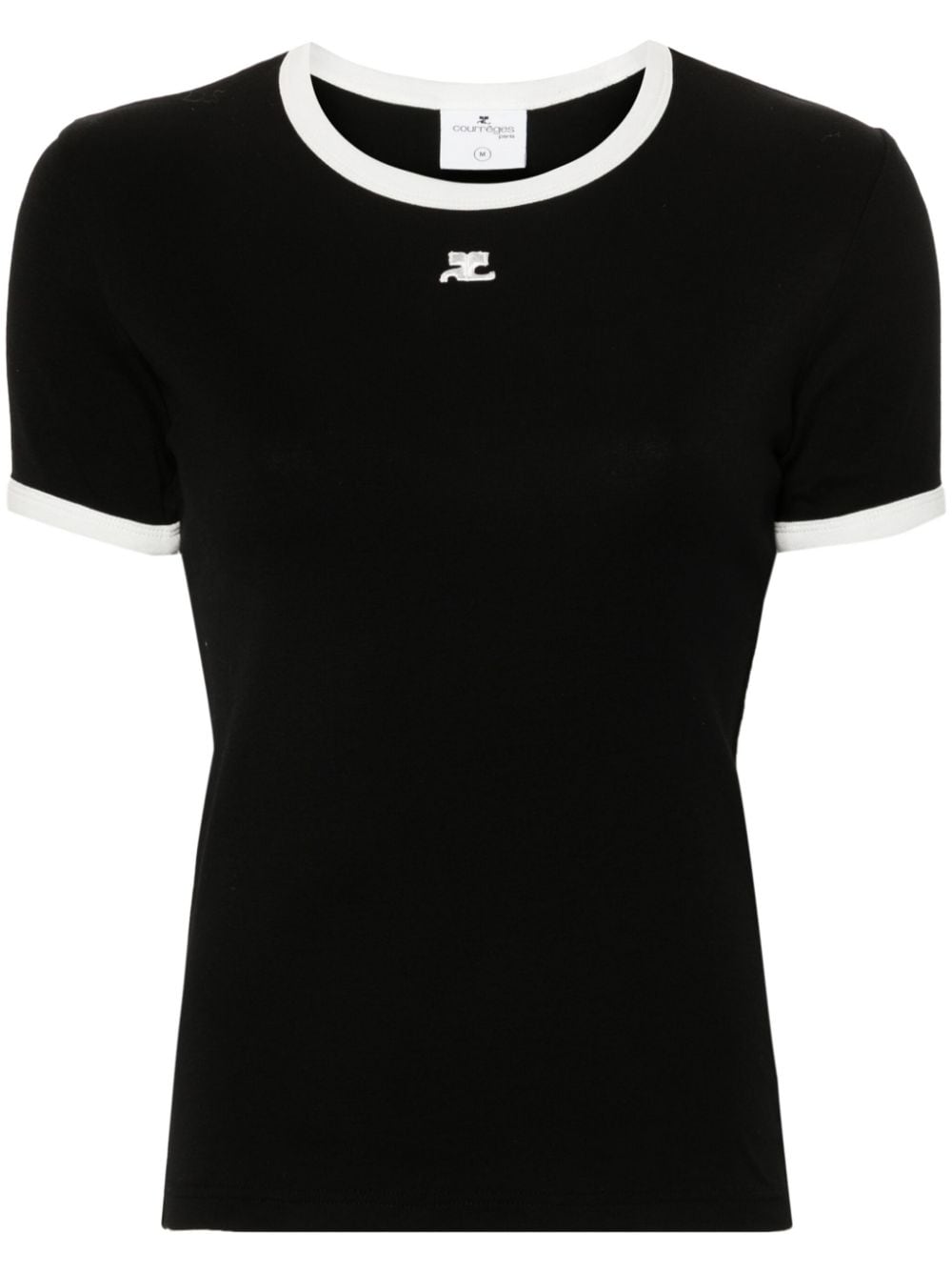 Courreges Pre Courreges Pre Logo cotton t-shirt