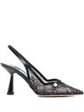 Jimmy Choo Jimmy Choo Amita 45 patent leather slingback pumps